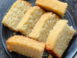 Battica (Fresh Coconut Baath Cake)